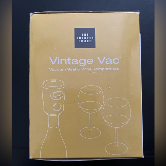 SHARPER IMAGE VINTAGE VAC for Wine - Picture 3 of 5